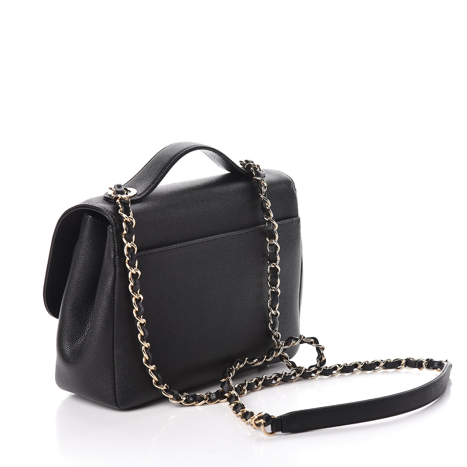 Chanel Caviar Quilted Medium Business Affinity Flap Black 3 of 9