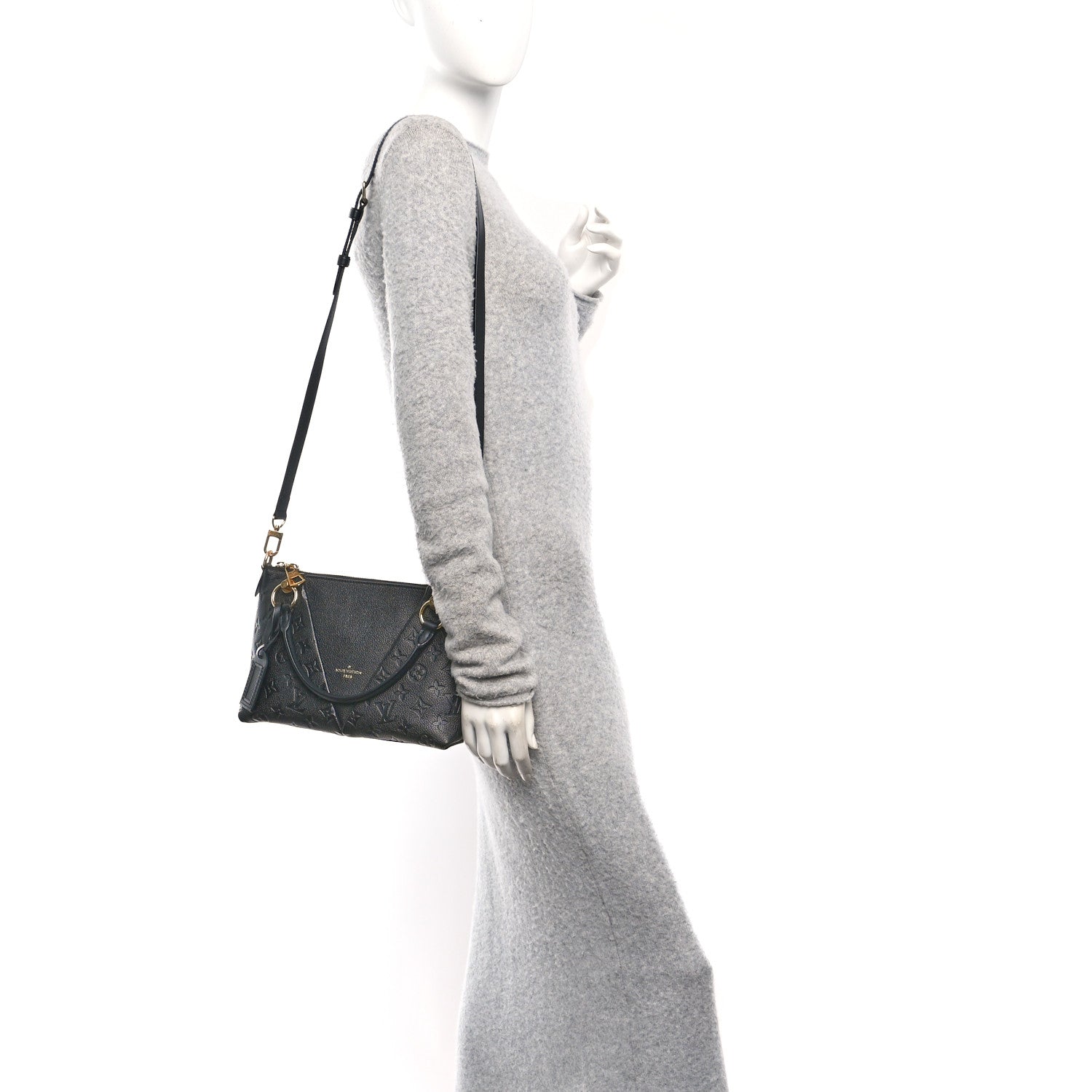 Louis Vuitton Empreinte V Tote BB Black 3 of 10