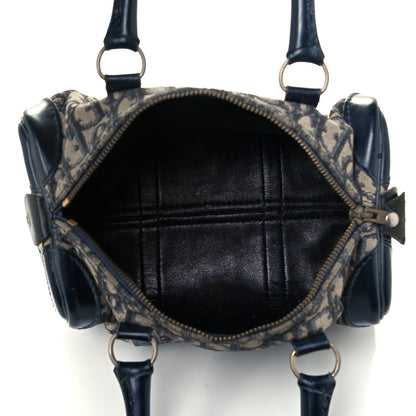 Christian Dior Monogram Boston Navy 7 of 11