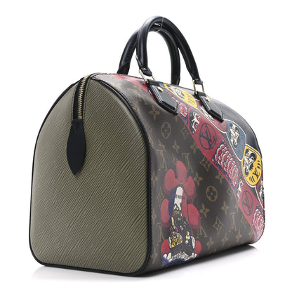 Louis Vuitton Monogram Kabuki Speedy 30 3 of 9