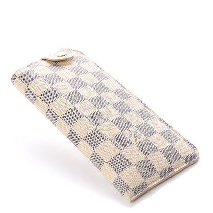 Louis Vuitton Damier Azur Sunglasses Case MM 4 of 7