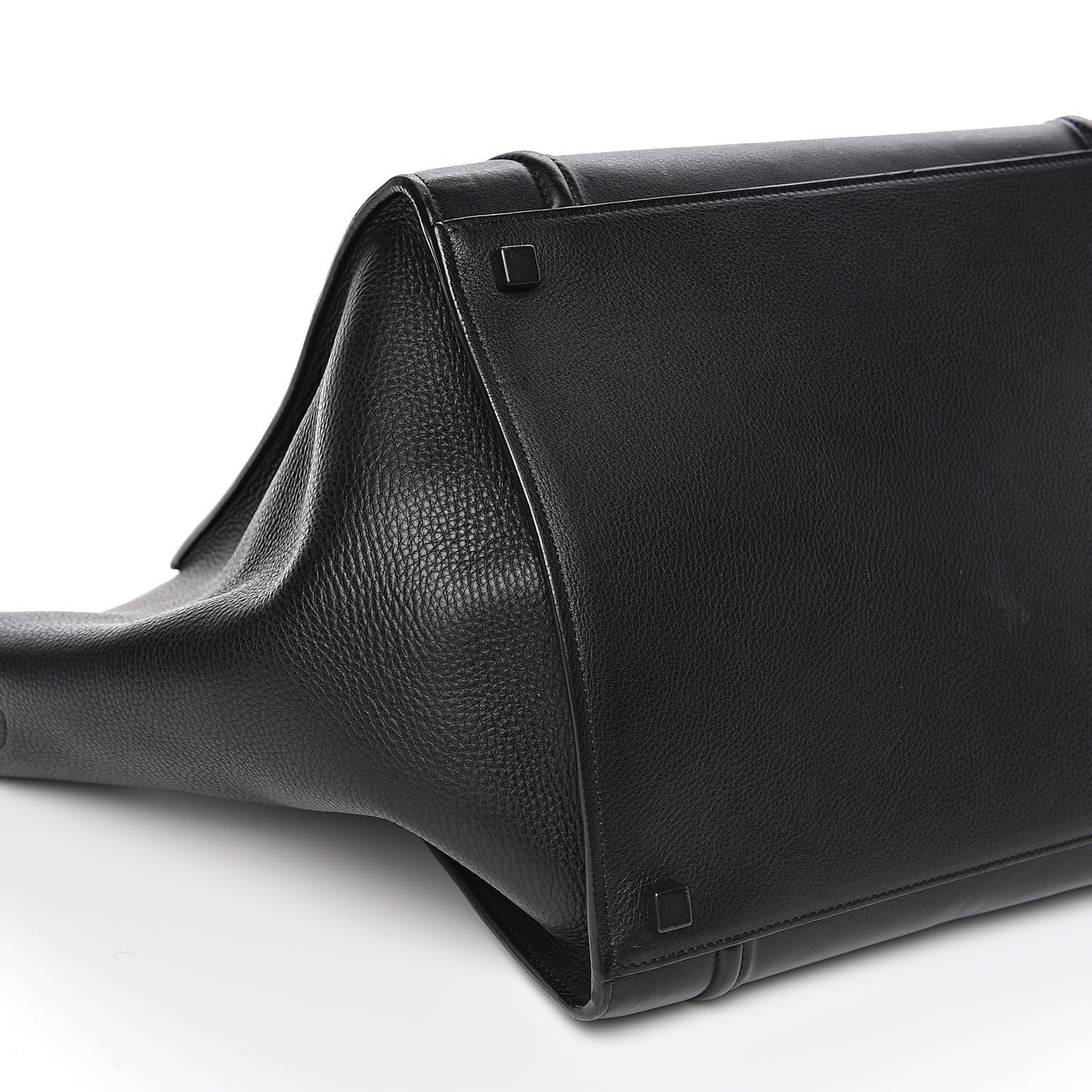 Supple Calfskin Medium Phantom Luggage Black