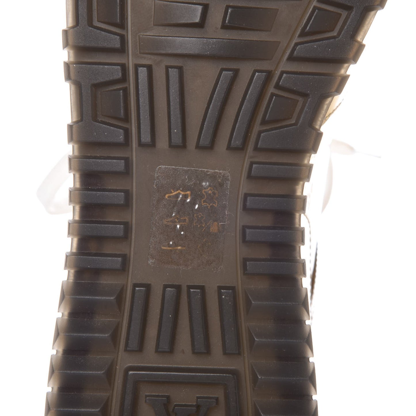 Metallic Patent Embossed Monogram Run Away Sneakers 39 Gold