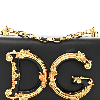 Dolce & Gabbana Nappa DG Girls Shoulder Bag Black 7 of 13