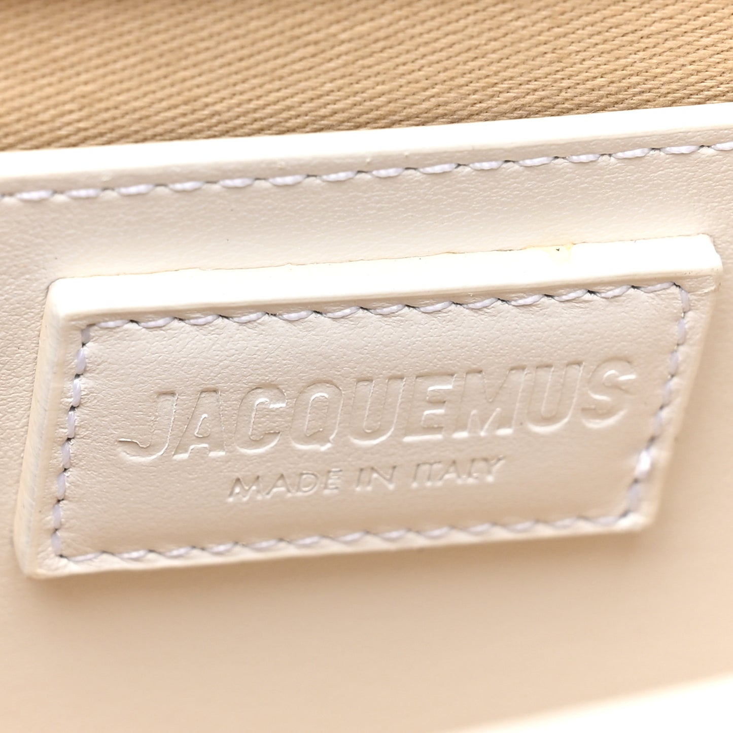 Smooth Calfskin Le Grand Bambino White