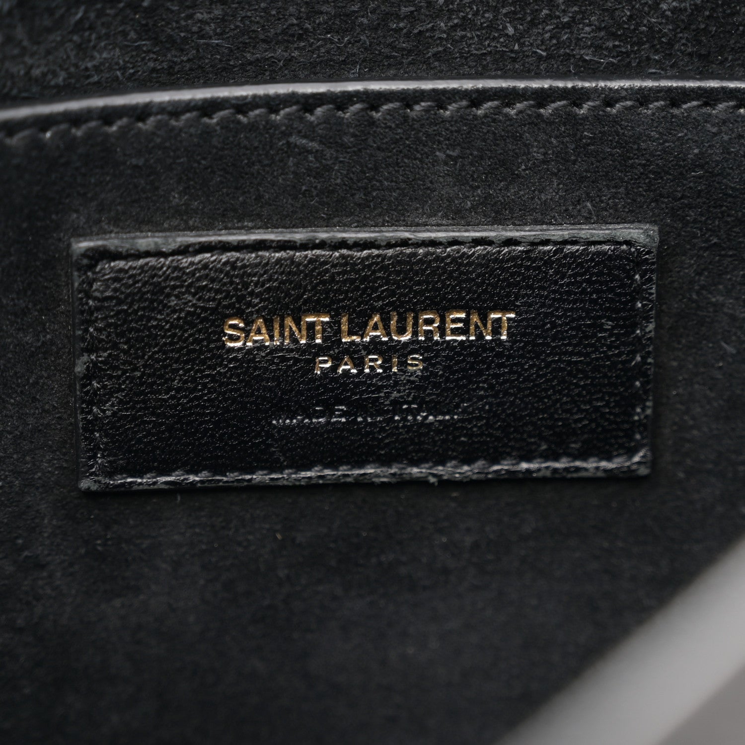 Saint Laurent Lambskin Amalia Flap Shoulder Bag Black 7 of 17