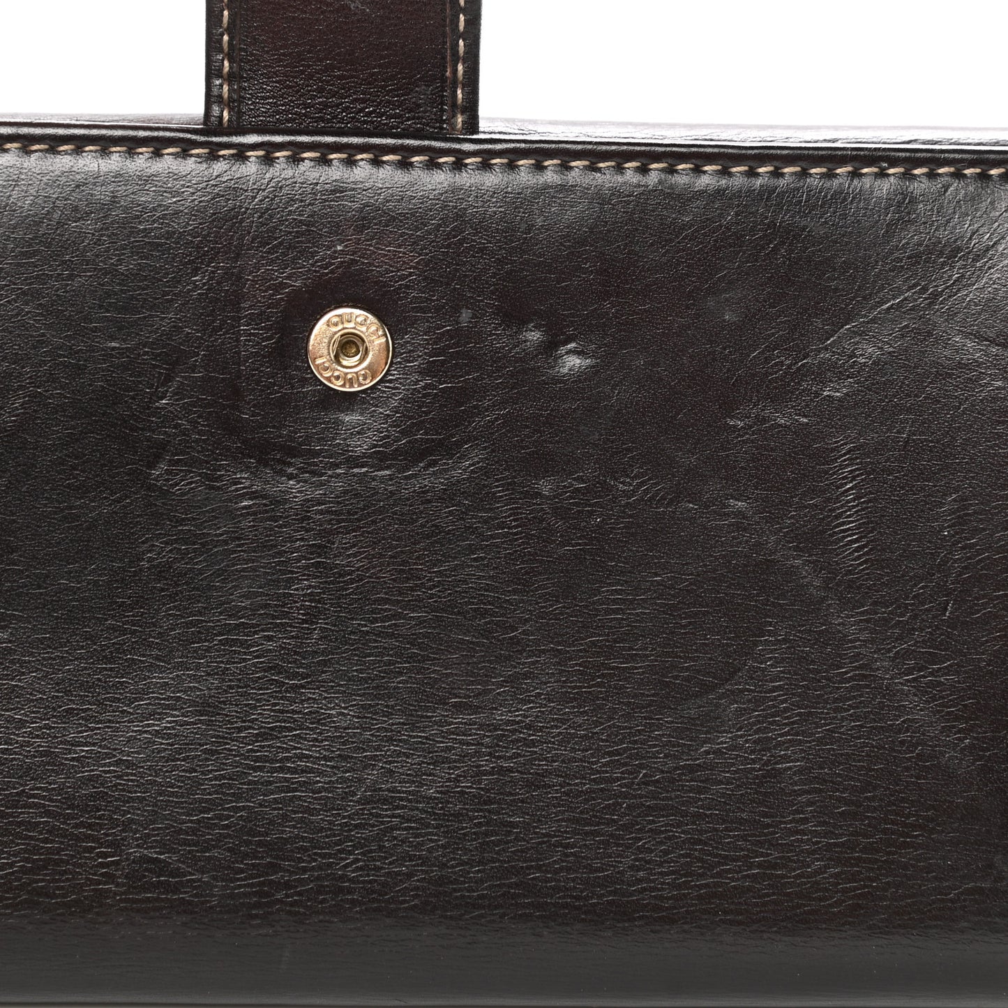 Calfskin Britt Continental Wallet Brown