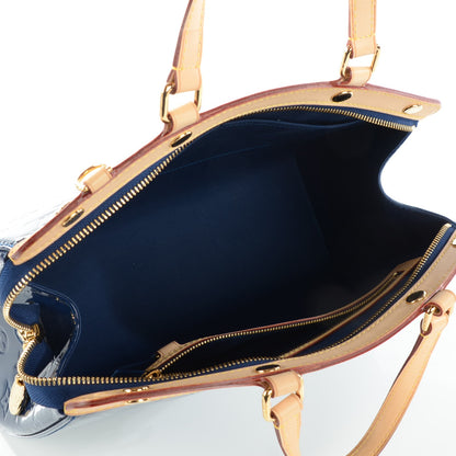 Louis Vuitton Vernis Brea MM Grand Blue 7 of 7