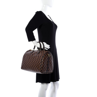 Louis Vuitton Damier Ebene Speedy Bandouliere 35 3 of 10