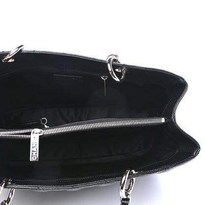 Chanel Caviar Quilted Grand Shopping Tote GST Black 4 of 4