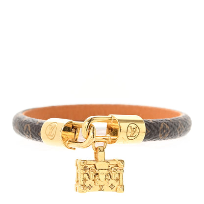 Louis Vuitton Monogram Petit Malle Bracelet 19 1 of 5