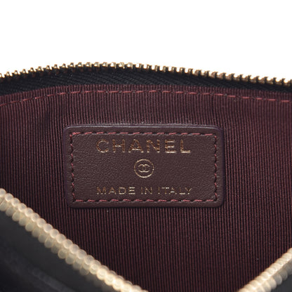 Chanel Caviar Quilted Classic Zip Pouch Black 6 of 8
