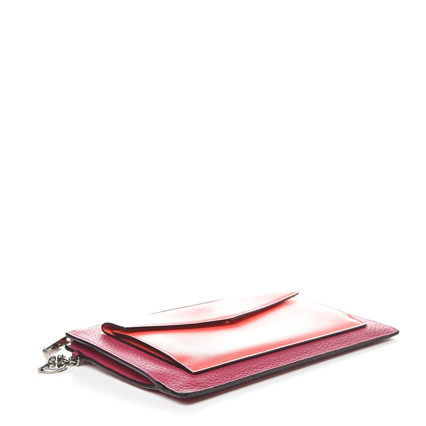 Bullcalf Diorissimo Flat Zipped Chain Pouch Pink