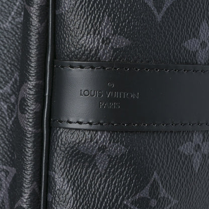 Louis Vuitton Monogram Eclipse Keepall Bandouliere 55 6 of 10