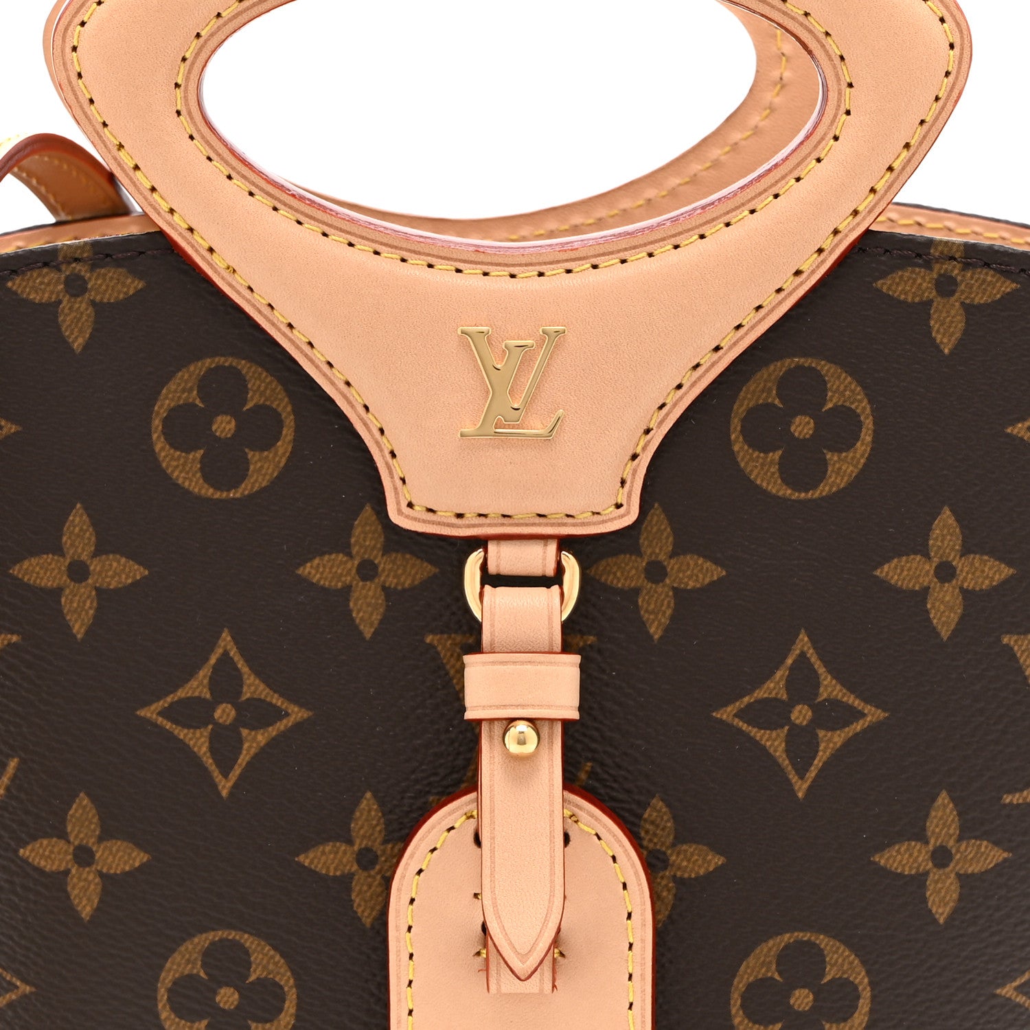 Louis Vuitton Monogram Rivage BB 7 of 9