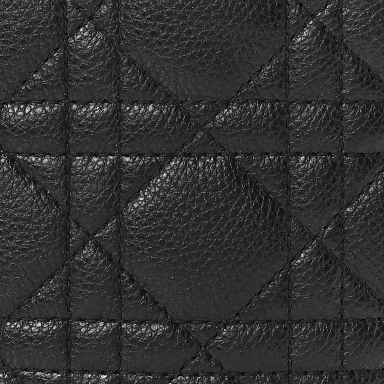 Christian Dior Supple Calfskin Cannage Caro Multifunctional Pouch Black 11 of 15