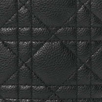 Christian Dior Supple Calfskin Cannage Caro Multifunctional Pouch Black 11 of 15