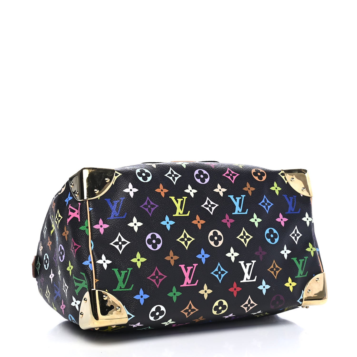 Louis Vuitton Monogram Multicolor Speedy 30 Black 4 of 8