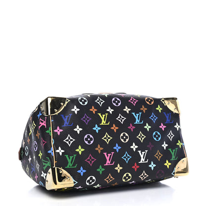 Louis Vuitton Monogram Multicolor Speedy 30 Black 4 of 8