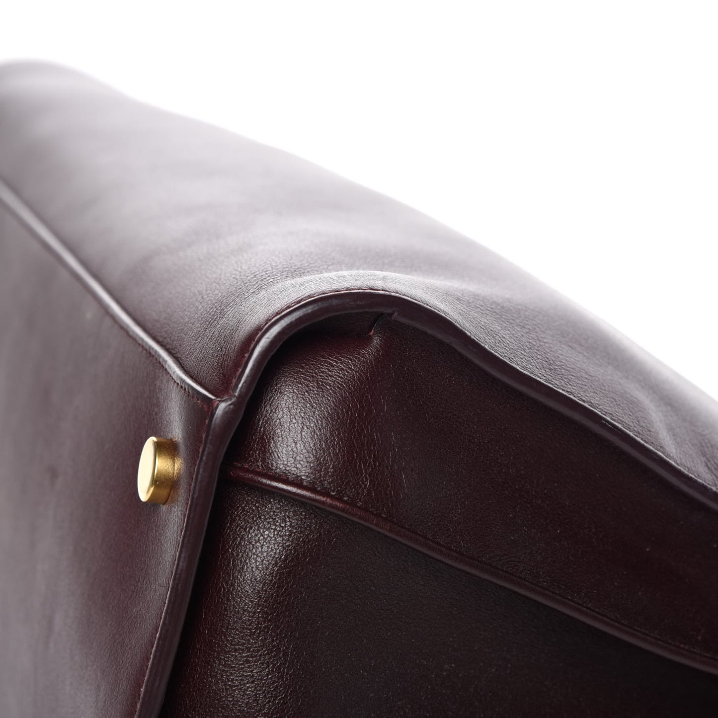Calfskin Large Sac De Jour Carryall Bordeaux