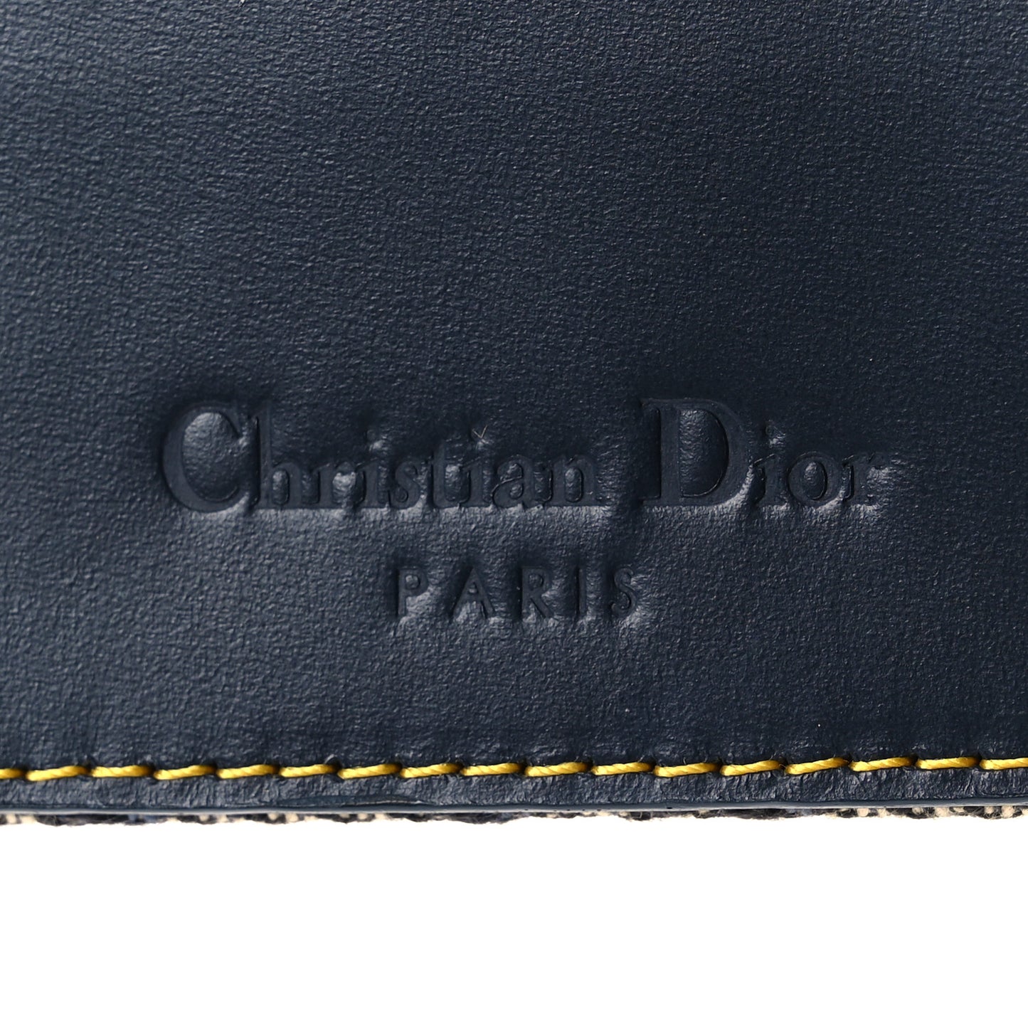Monogram Saddle Large Zipped Wallet Blue