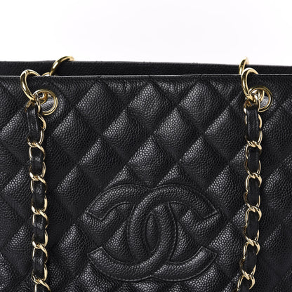 Chanel Caviar Quilted Petit Timeless Tote PTT Black 11 of 11