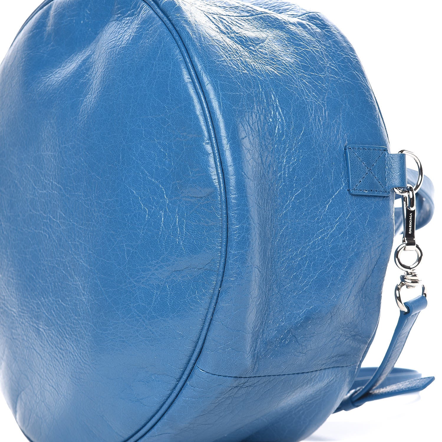 Balenciaga Agneau Arena Round Air Hobo Sky Blue 10 of 10