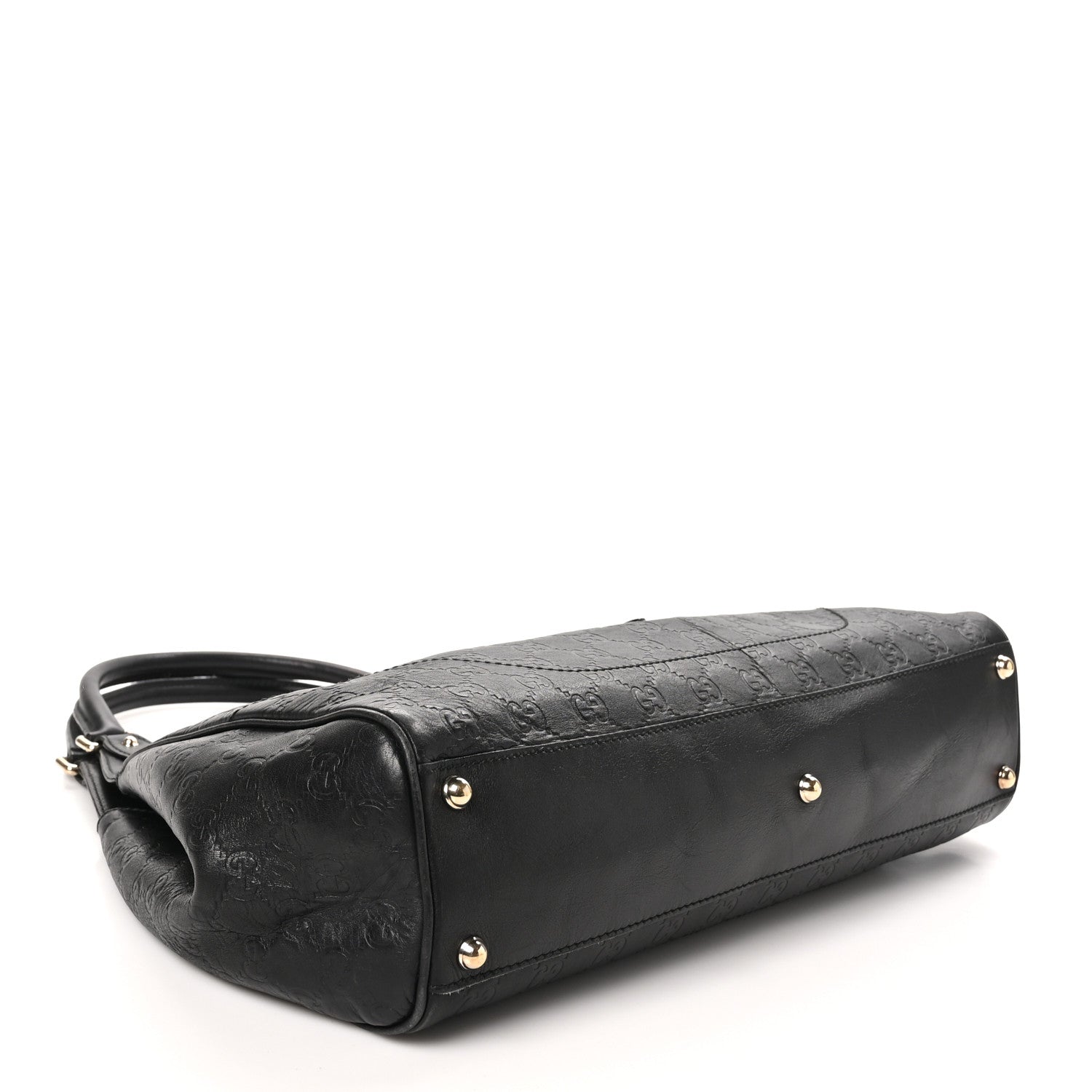 Gucci Guccissima Medium Jackie O Hobo Black 3 of 10
