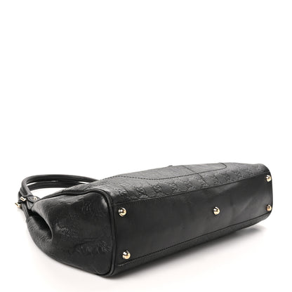 Gucci Guccissima Medium Jackie O Hobo Black 3 of 10
