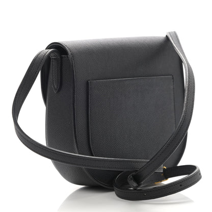 Celine Grained Calfskin Small Trotteur Black 3 of 8