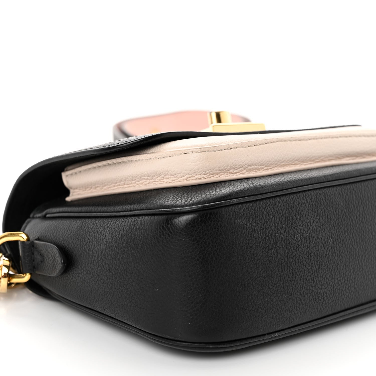 Louis Vuitton Grained Calfskin Lockme Tender Black 6 of 9