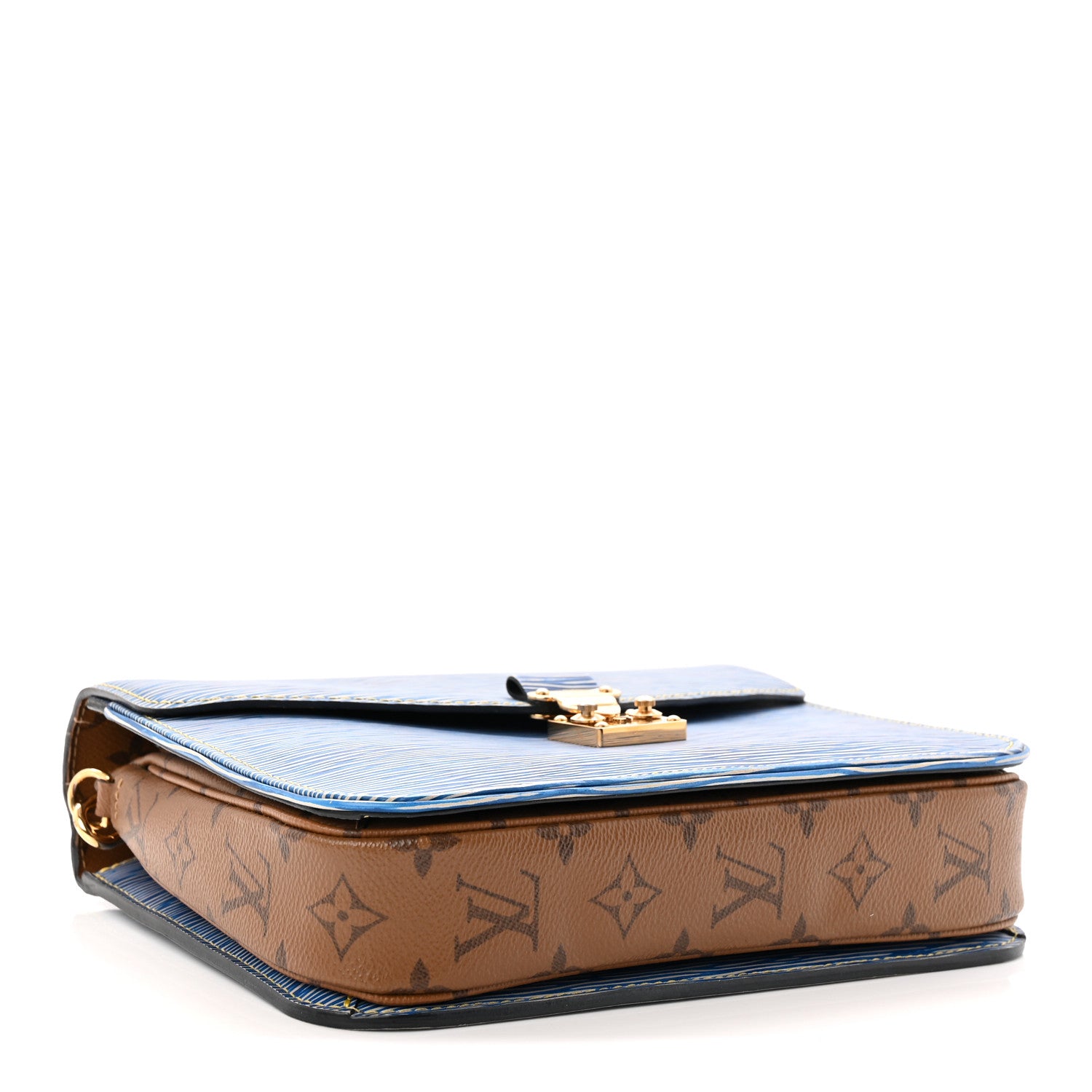 Louis Vuitton Epi Reverse Monogram Pochette Metis Denim Light 4 of 10
