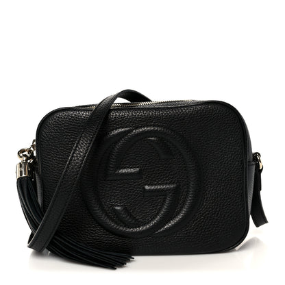 Gucci Pebbled Calfskin Small Soho Disco Bag Black 1 of 12
