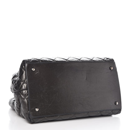 Chanel Calfskin Quilted Small Chain Me Tote Dark Grey 4 of 7