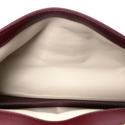 Gucci Calfskin Matelasse Mini GG Marmont Shoulder Bag Rosso Ancora 4 of 9
