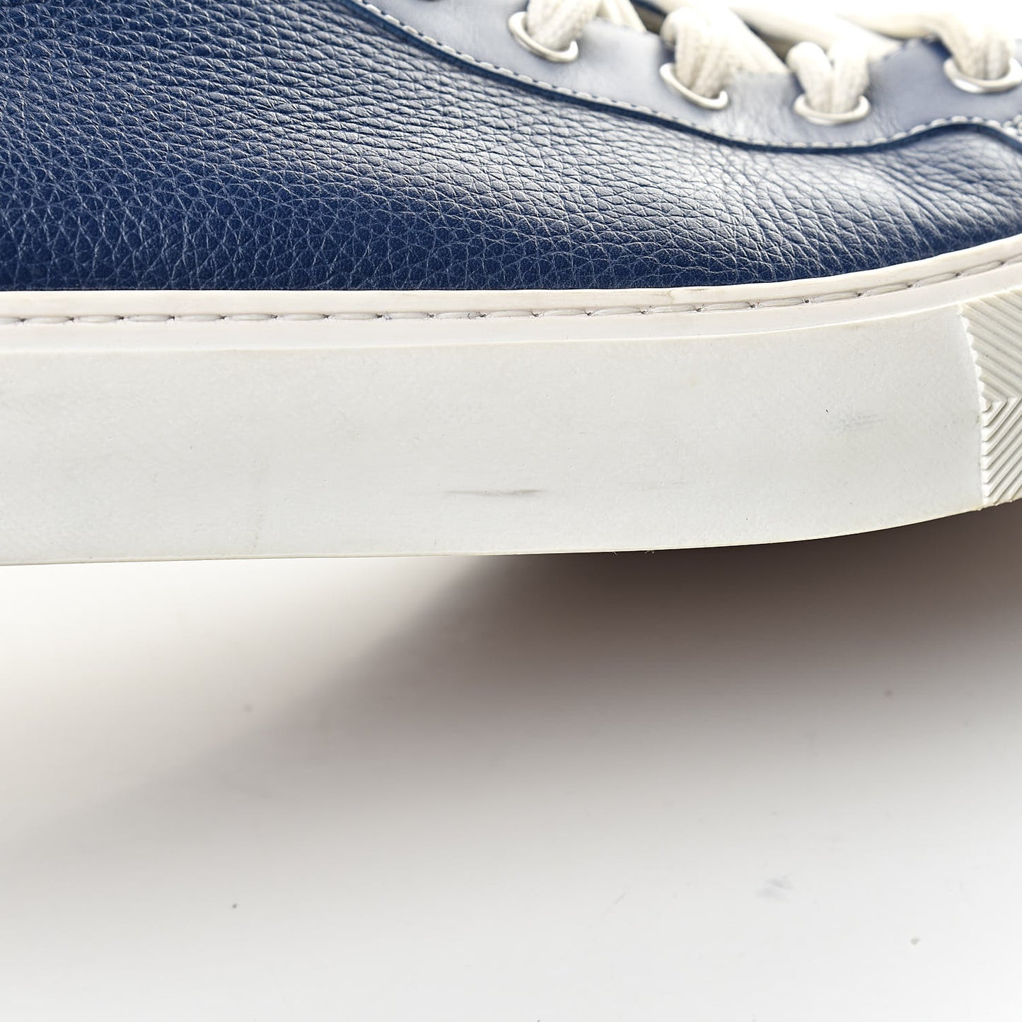 Calfskin Tattoo Sneaker Boots 8 Blue