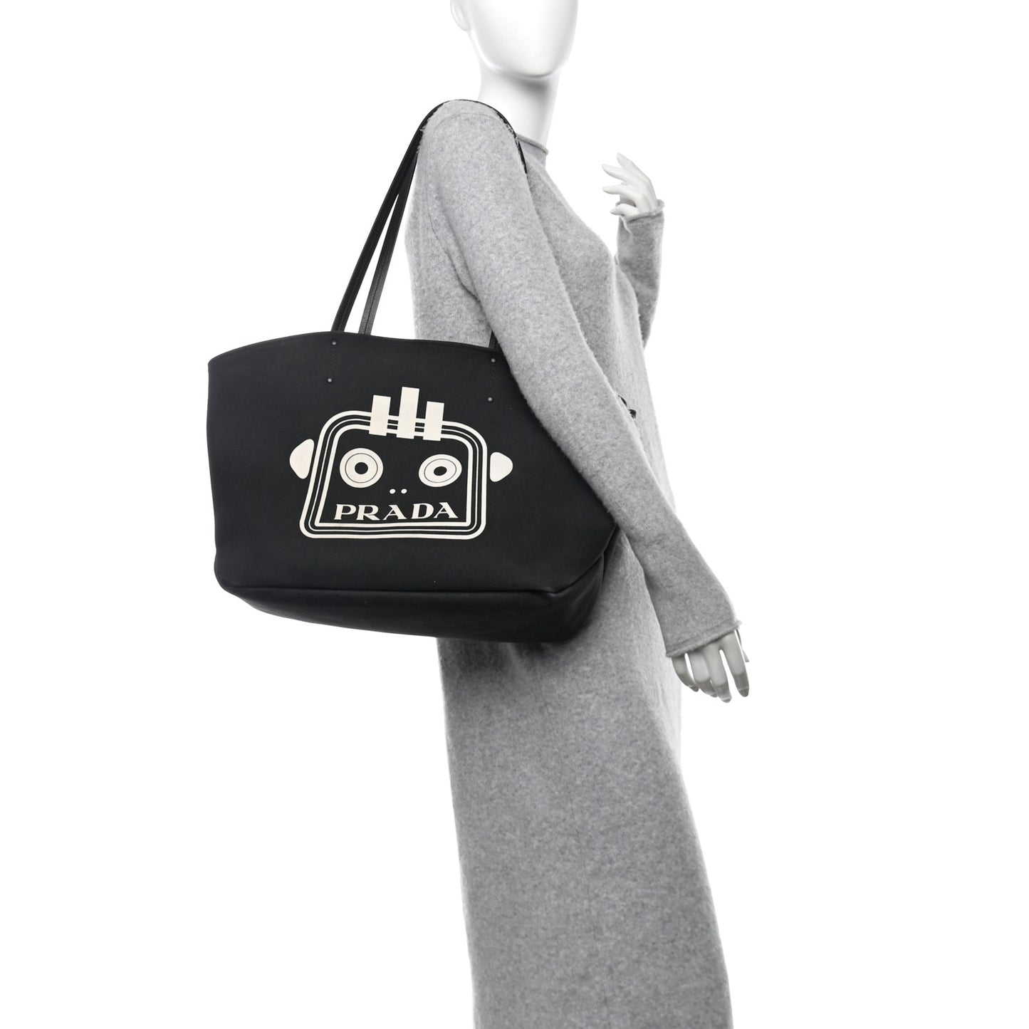 Canapa Robot Tote Black