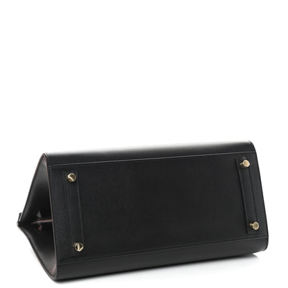 Hermes Madame Calfskin Birkin Sellier 30 Black 4 of 11