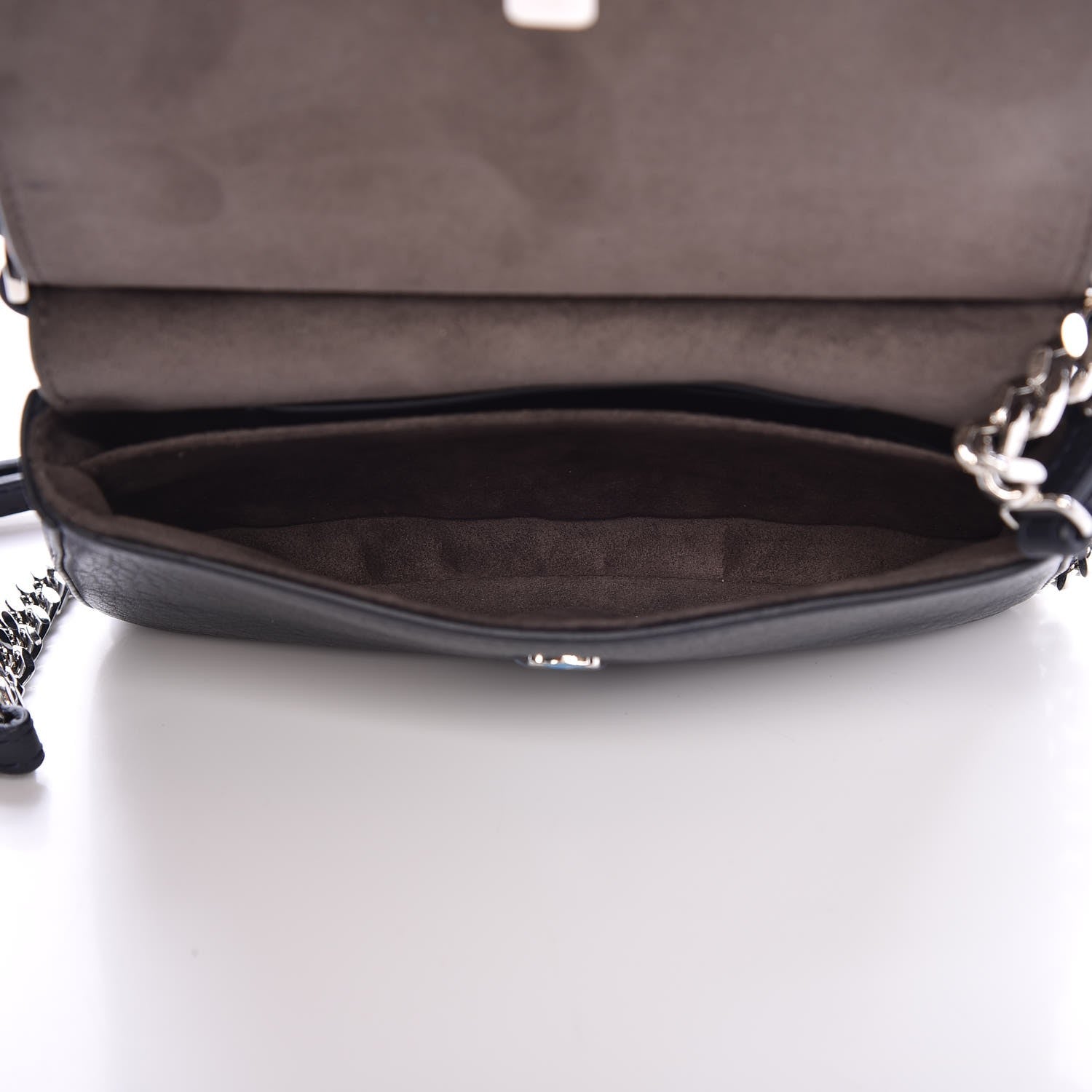 Fendi Vitello Dolce Hypnotic Micro Double Baguette Multicolor Blue Notte 6 of 14