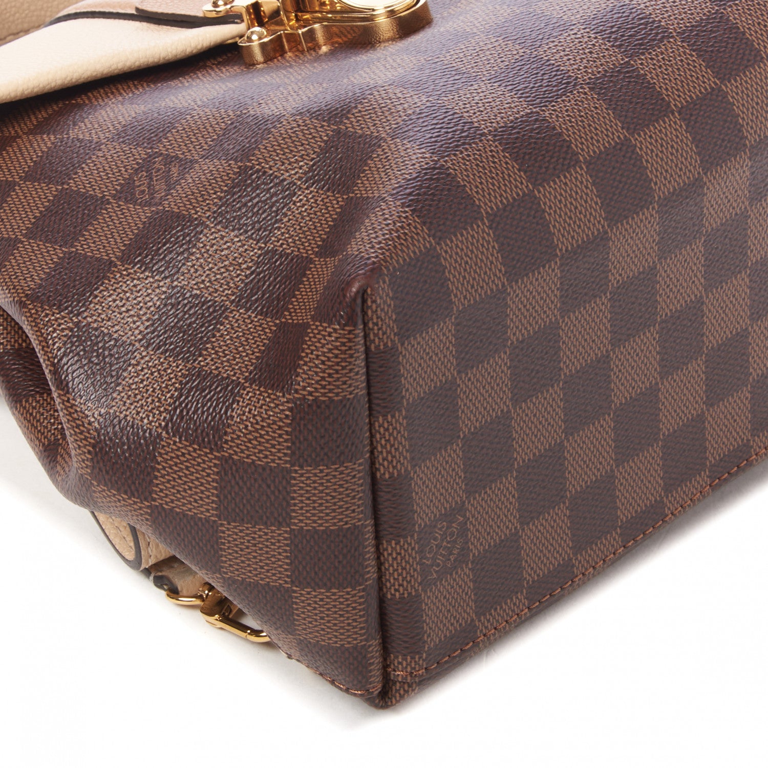 Louis Vuitton Damier Ebene Clapton Backpack Creme 5 of 8
