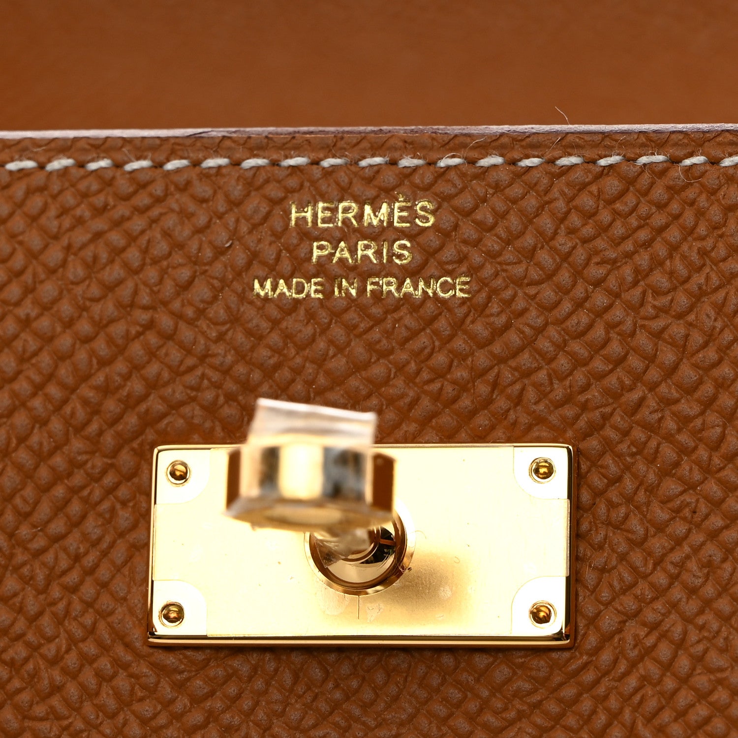 Hermes Epsom Kelly Wallet To Go Gold 6 of 10