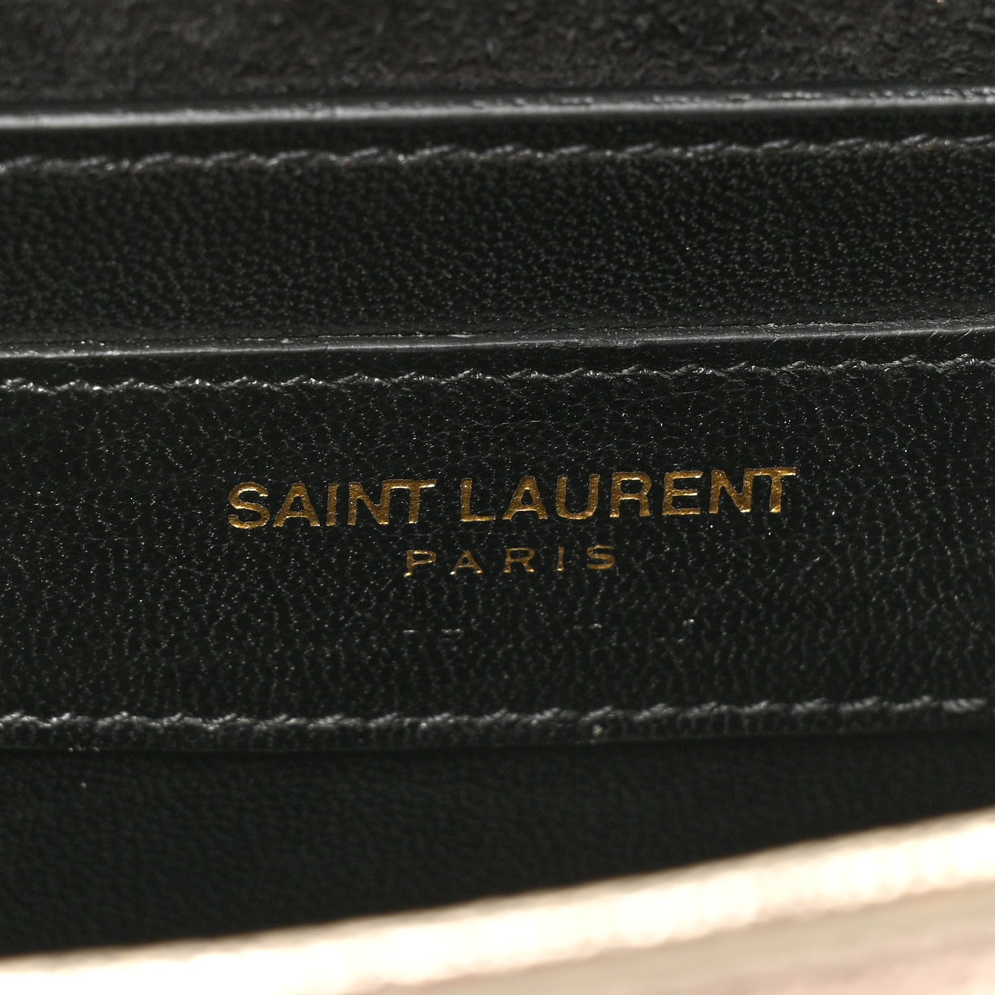 Metallic Calfskin Small Classic Monogram Kate Satchel Platine