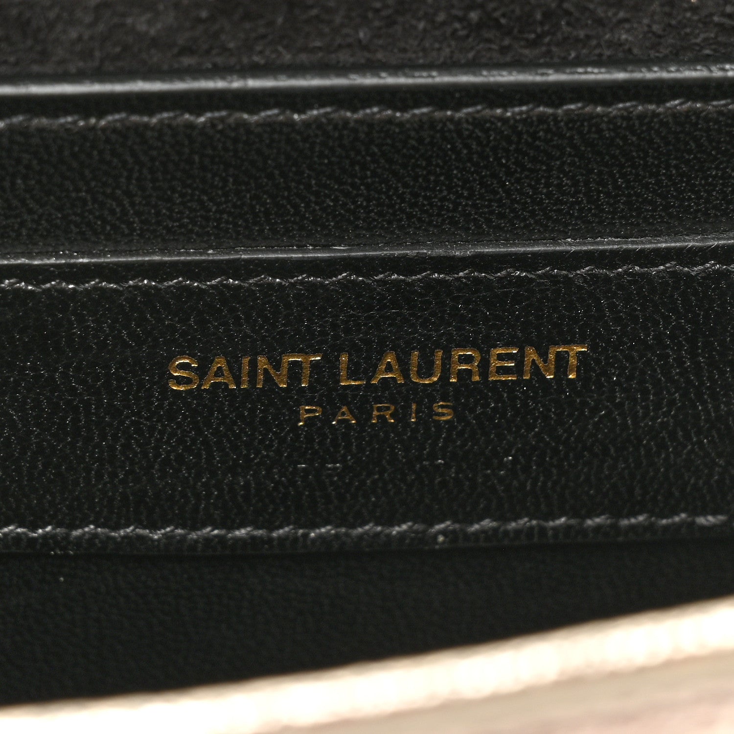 Saint Laurent Metallic Calfskin Small Classic Monogram Kate Satchel Platine 6 of 15