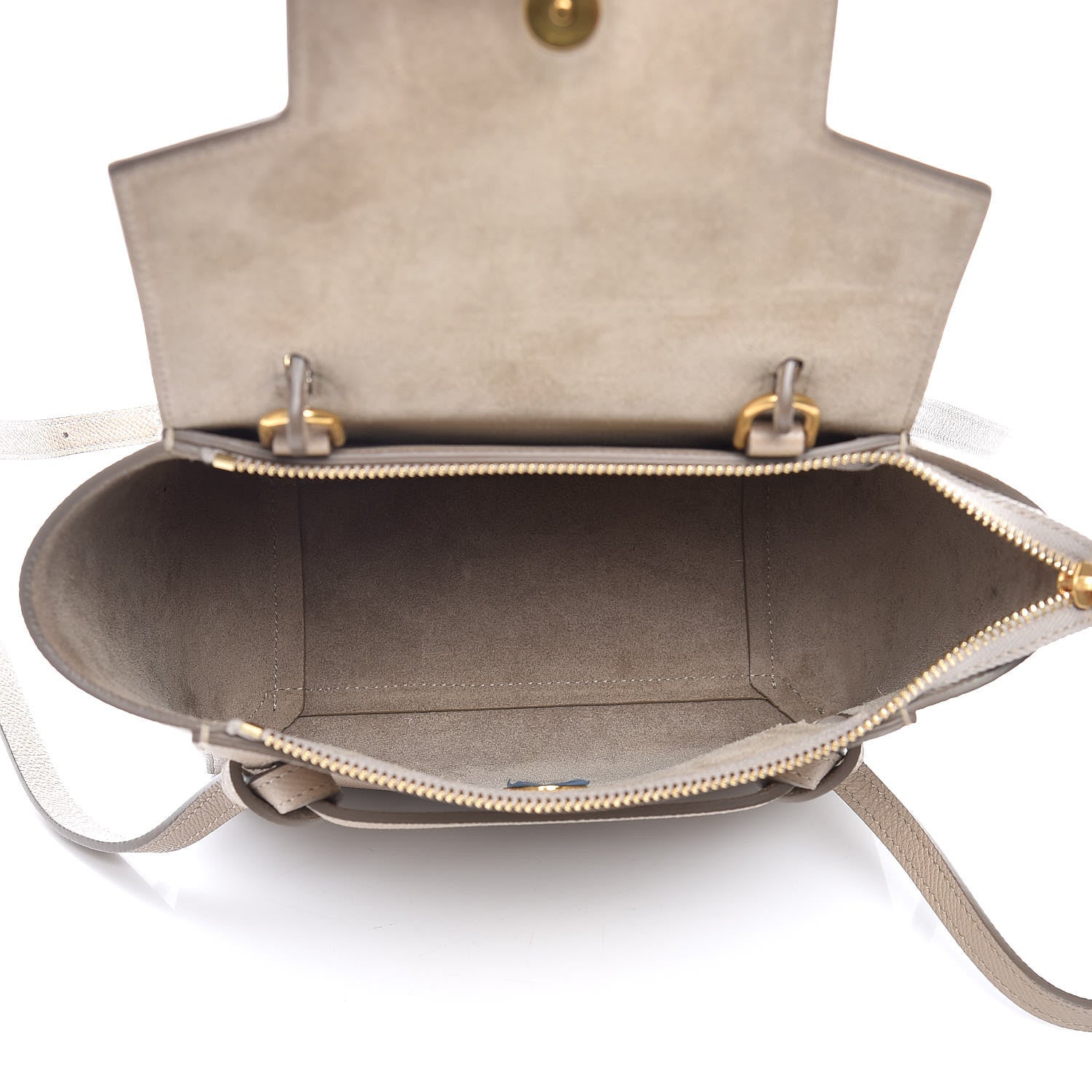 Celine Grained Calfskin Nano Belt Bag Light Taupe 7 of 9