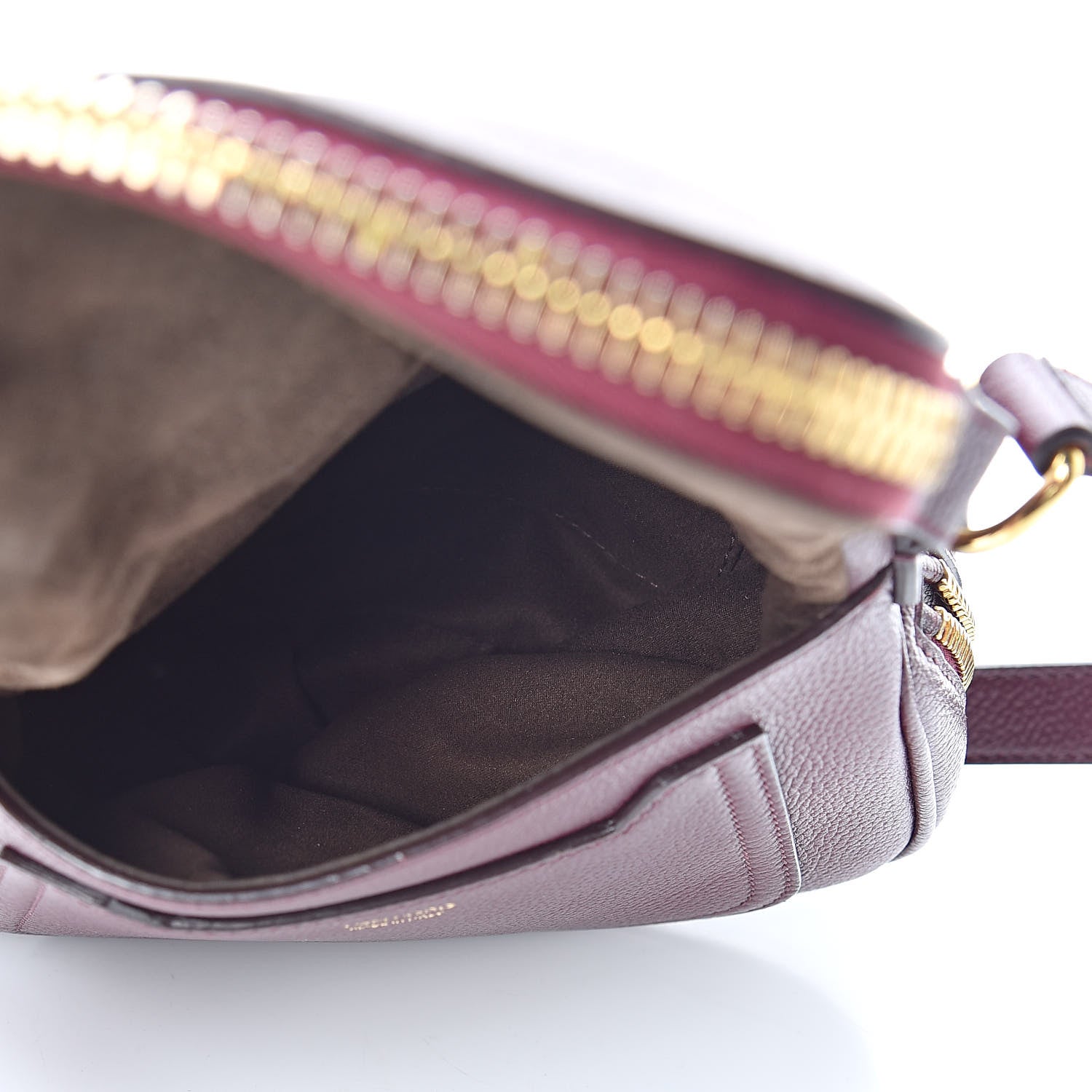 Tom Ford Calfskin Mini Jennifer Crossbody Bag Oxblood 5 of 11