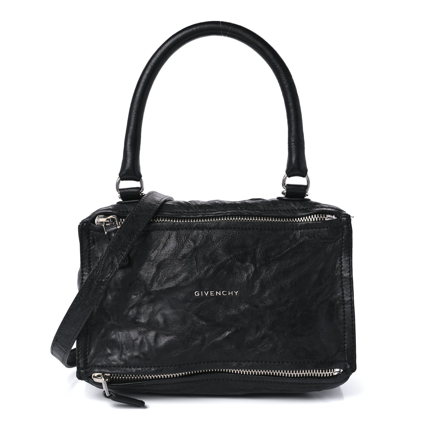 Tumbled Sheepskin Small Pandora Black