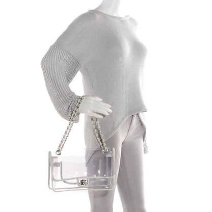Chanel Vinyl Large Naked Flap White 2 of 7