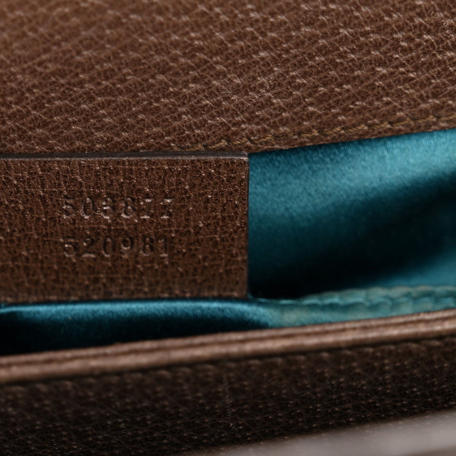 Gucci GG Supreme Monogram Web Small Ophidia Chain Shoulder Bag Brown 7 of 13