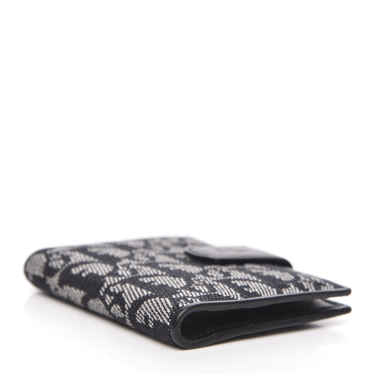 Monogram Compact Wallet Black