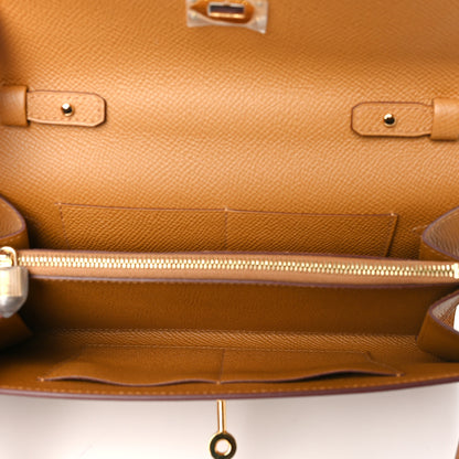 Hermes Epsom Kelly Wallet To Go Sesame 5 of 10